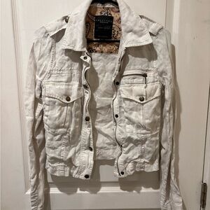 Sanctuary Off-White Jean Jacket